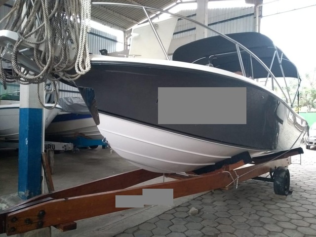 FISHING 240 YAMAHA 225 HP 4 TEMPOS 2005. CAIERA - 2006