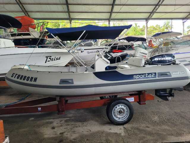 Zefir 420 + Evinrude 50 hp  ano 2011  - 2011
